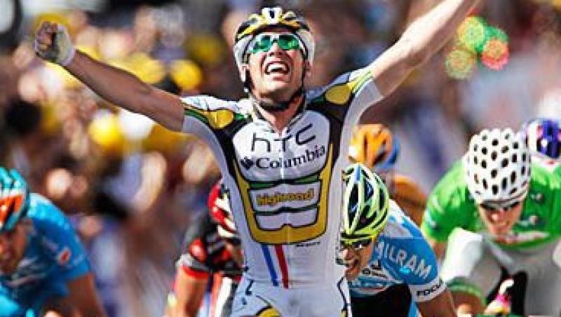 Turul Frantei/ Mark Cavendish s-a impus la sprint, in etapa a 5-a