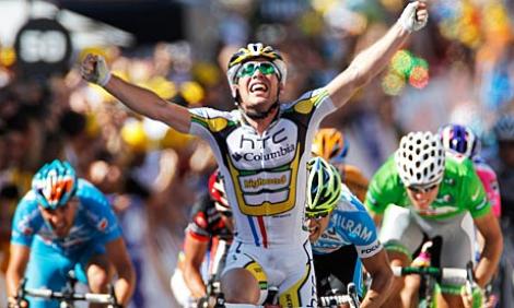 Turul Frantei/ Mark Cavendish s-a impus la sprint, in etapa a 5-a