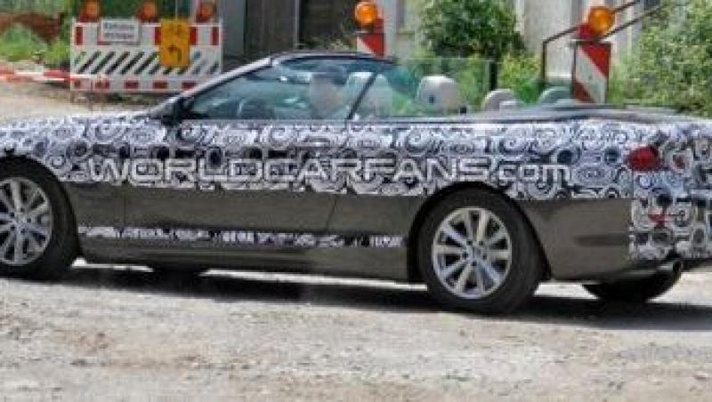 FOTO! BMW Seria 6 Convertible, surprins in imagini spion