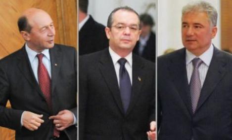 Contre Basescu-Boc-Videanu pe tema majorarii TVA si a modificarii cotei unice