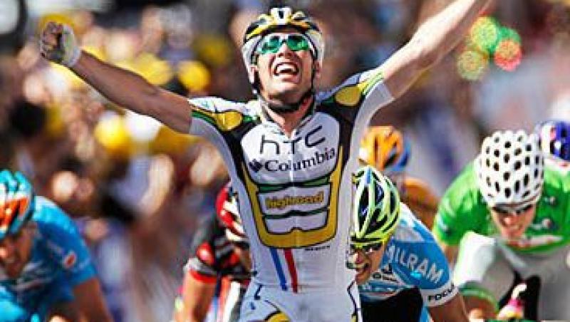 Turul Frantei/ Mark Cavendish, a doua victorie consecutiva