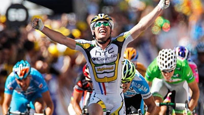 Turul Frantei/ Mark Cavendish, a doua victorie consecutiva