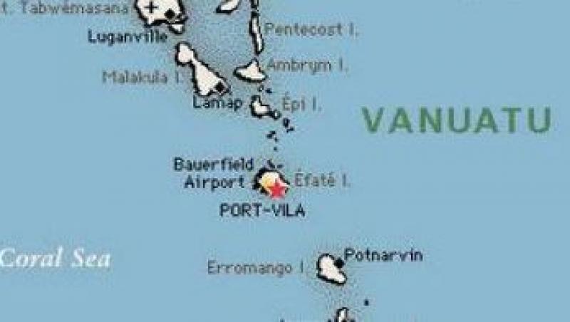 Tsunami in Oceanul Pacific, dupa un cutremur de 7,5 in Vanuatu
