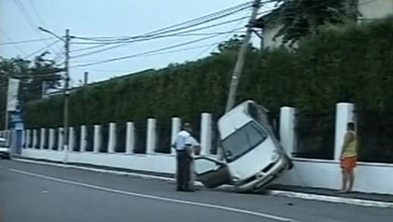 VIDEO! Ambulanta implicata intr-un accident in Constanta