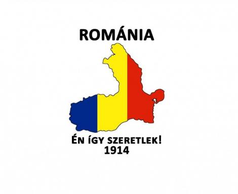 Harta Romaniei fara Transilvania, pe un ziar maghiar