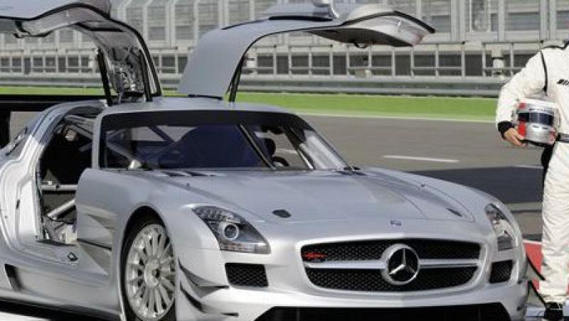 Mercedes SLS AMG GT3 - fluturele mutant