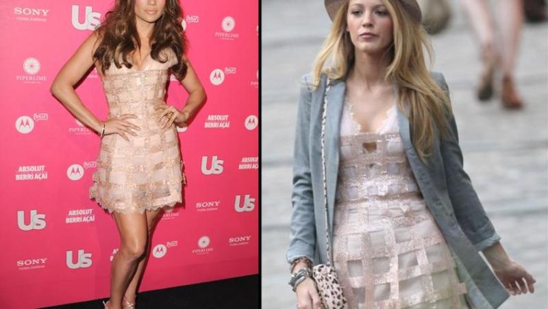 Jennifer Lopez vs Blake Lively: generatii diferite, aceeasi rochie