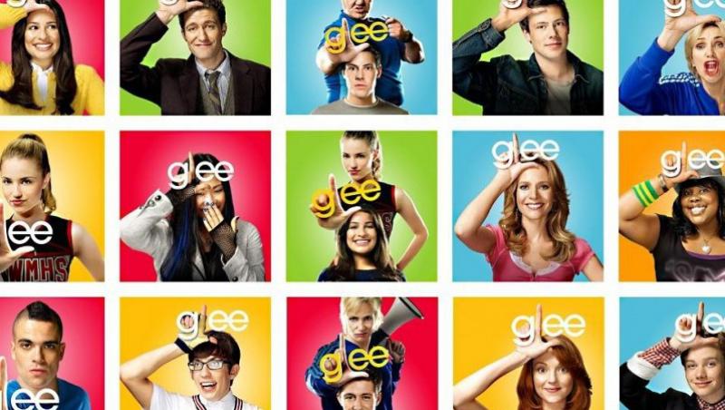 FOTO! Actorii din Glee, personaje de benzi desenate