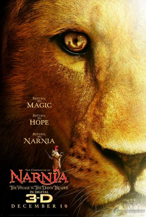 FOTO! A aparut posterul noului film Cronicile din Narnia