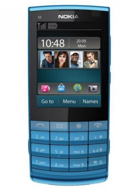 X3, primul telefon Nokia cu taste si touchscreen