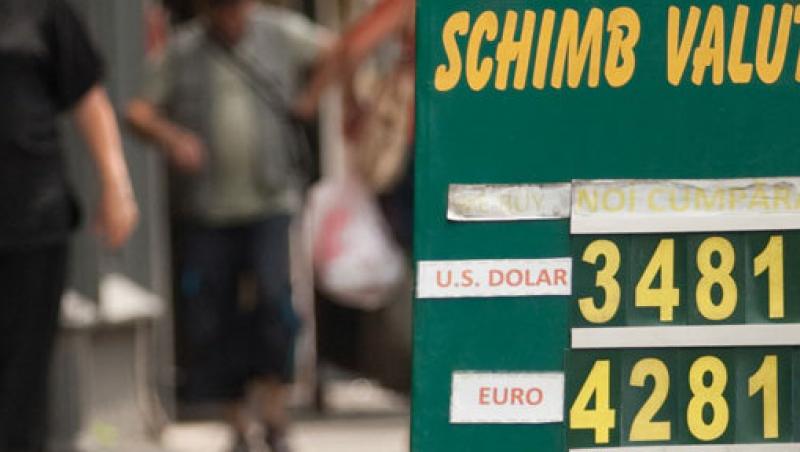 Bancherii: Euro nu sare de 4,3 lei la finalul anului