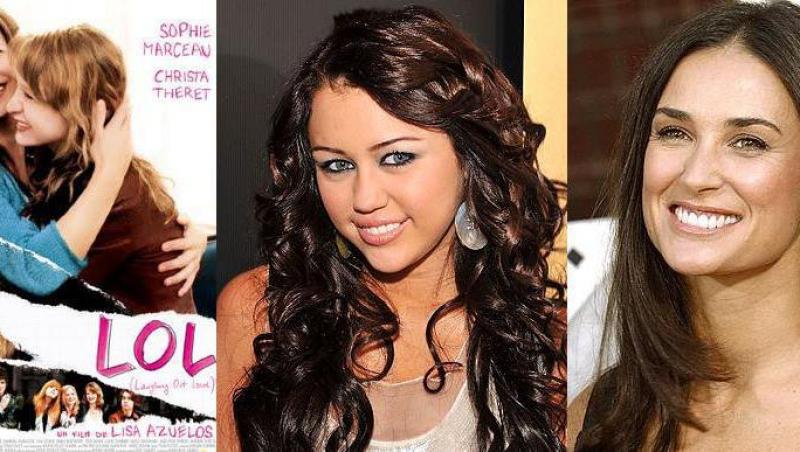 Miley Cyrus - fiica lui Demi Moore in filmul 