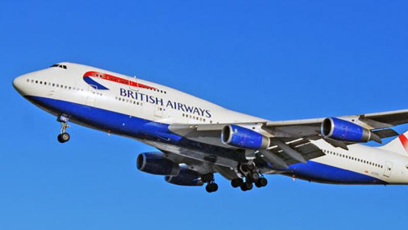 Eroare British Airways deasupra Marii Nordului: 