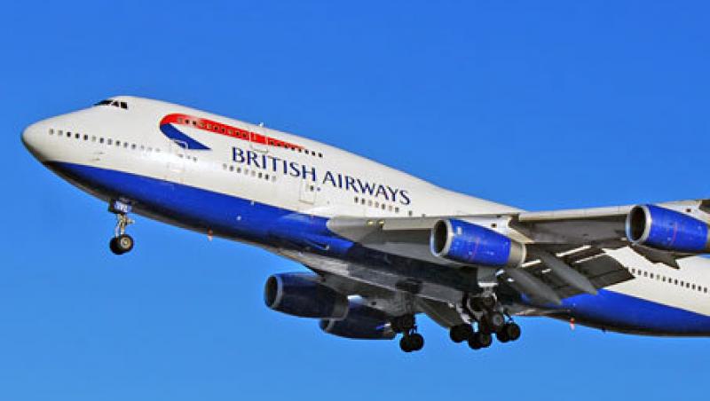 Eroare British Airways deasupra Marii Nordului: 