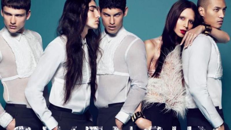 Casa de moda Givenchy a angajat un model transsexual