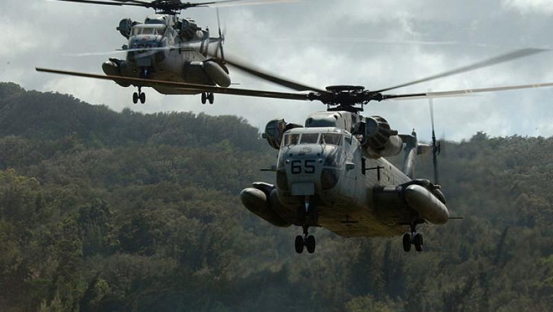 VIDEO UPDATE! Doua elicoptere militare israeliene au aterizat de urgenta in Arges