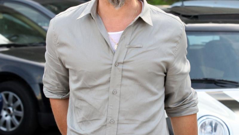 Brad Pitt, nerecunoscut de copii, din cauza barbii