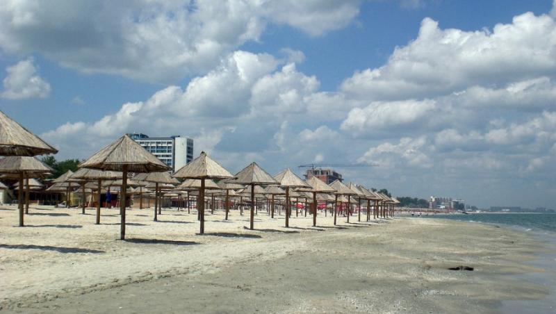 Plajele de pe litoralul romanesc se ingusteaza de la an la an