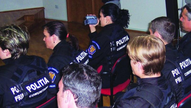 VIDEO! Examen pentru politistii comunitari din Sectorul 1