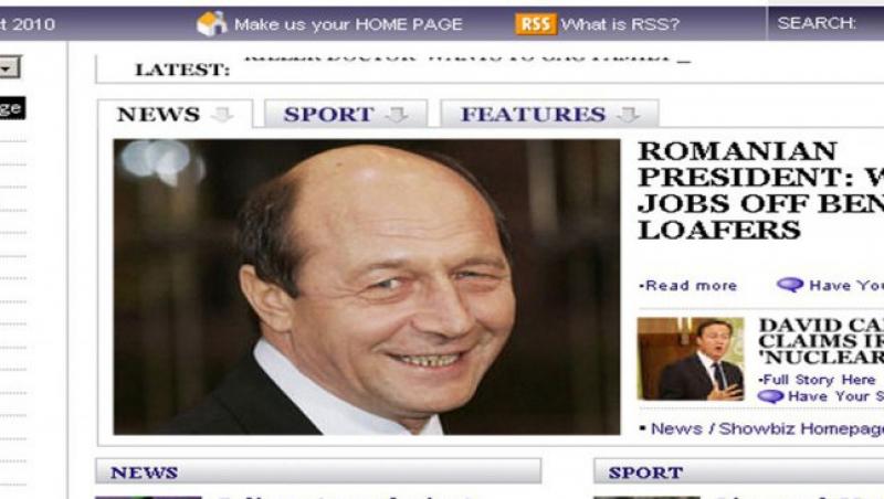Englezii se tem de romani: Declaratiile lui Basescu infurie presa britanica