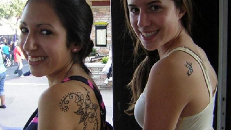 Tatuajele temporare cu henna neagra, alergice
