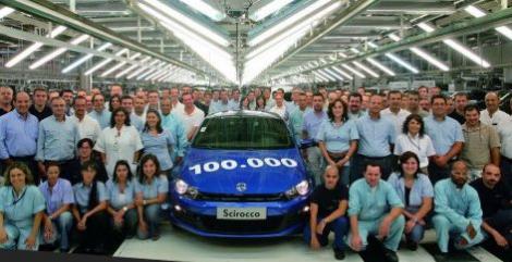 Volkswagen Scirocco - masina cu numarul 100.000