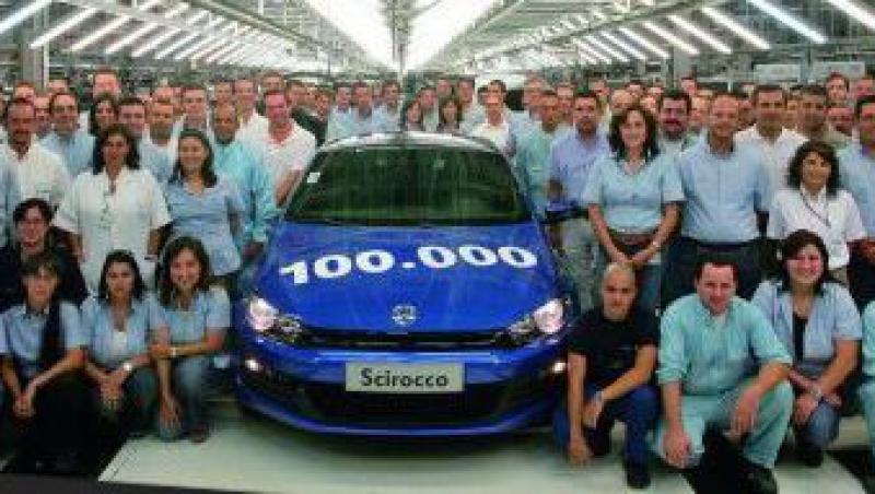 Volkswagen Scirocco - masina cu numarul 100.000