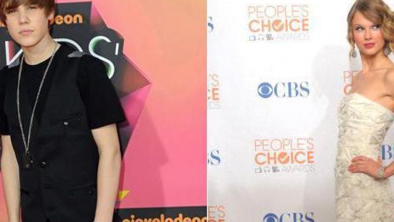 Justin Bieber si Taylor Swift, marii castigatori Teen Choice Awards 2010