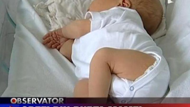 VIDEO! Obezitatea mamei se transmite la bebelusi