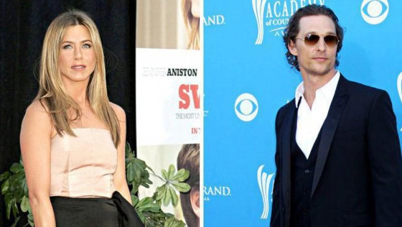 Jennifer Aniston si Matthew McConaughey, cei mai sexy de la Hollywood