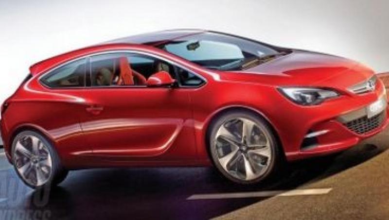 Opel Astra GTC Paris, un concept care anticipeaza viitorul coupe