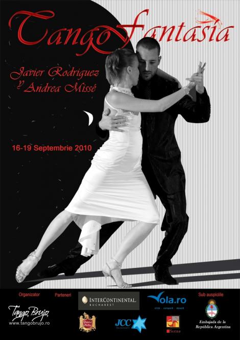 Patru zile si nopti de tango argentinian la Bucuresti cu maestri celebri din Buenos Aires