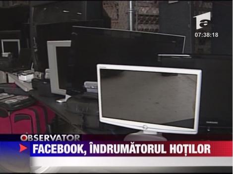 Metoda inedita: Hotii isi aleg victimele pe Facebook