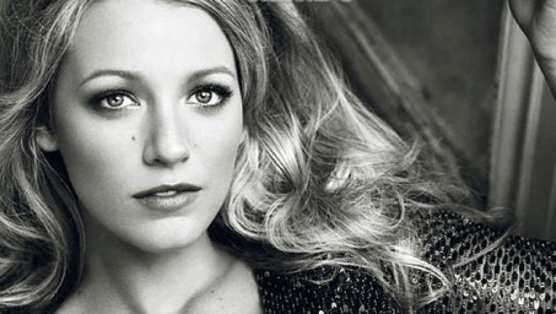 FOTO! Blake Lively pe coperta Allure: 