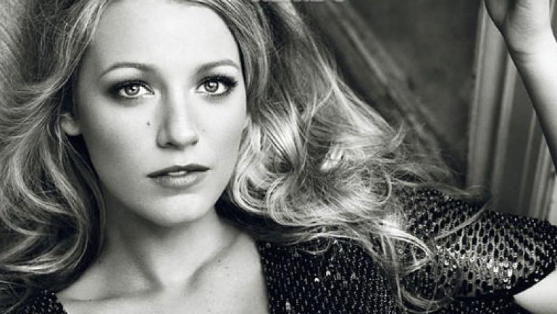 FOTO! Blake Lively pe coperta Allure: 