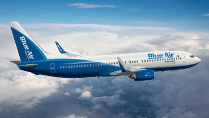 Blue Air a renuntat la cinci avioane si la 300 de angajati