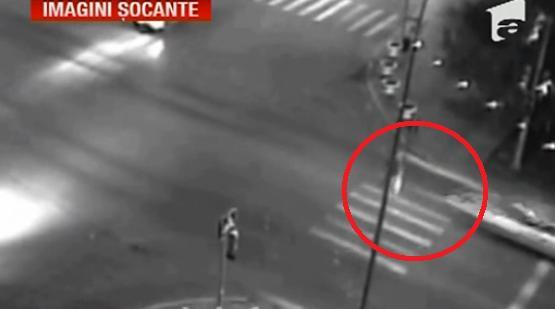 IMAGINI SOCANTE! Spulberat pe trecerea de pietoni