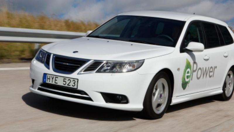 Saab 9-3 ePower - verde scandinav