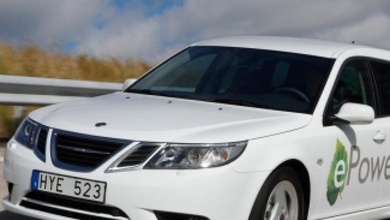 Saab 9-3 ePower - verde scandinav