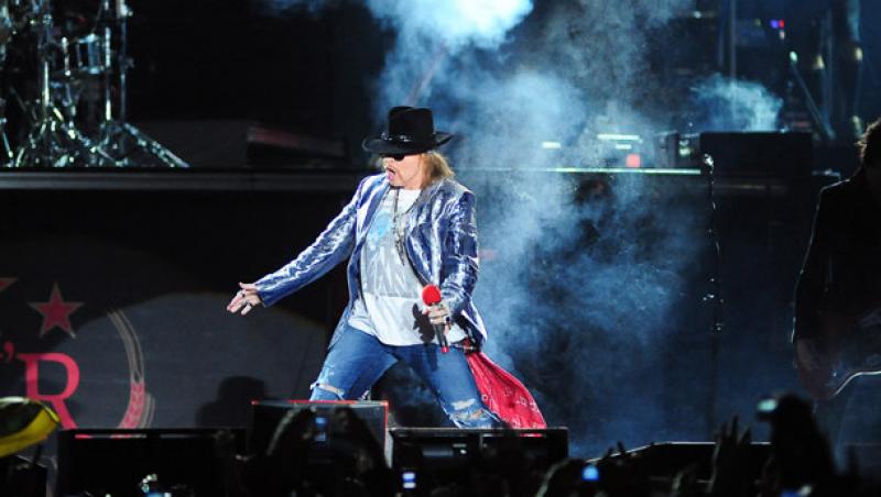 Concertul Guns N'Roses a avut de toate
