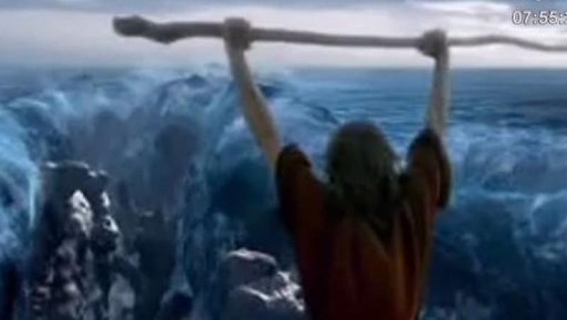 VIDEO! Nu Moise a despartit apele, ci vantul
