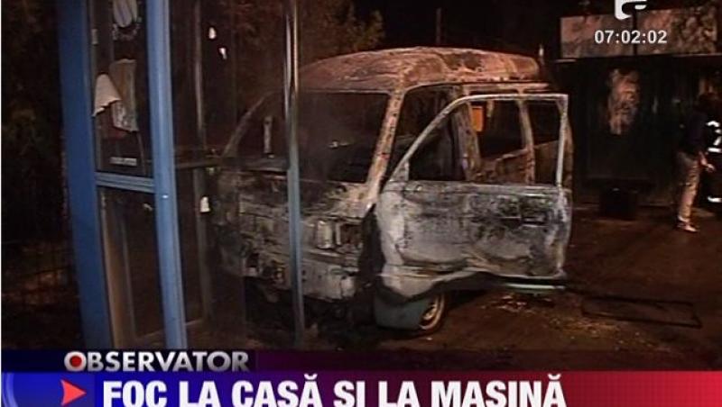 VIDEO! Bucuresti: Incendieri in stil mafiot