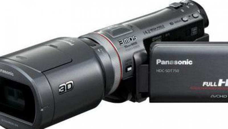 Camera video 3D de la Panasonic in Romania