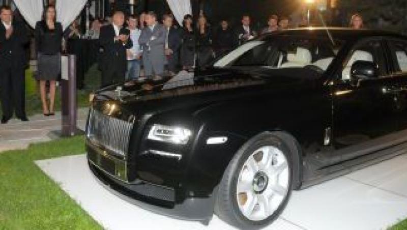 Ghost, noua limuzina de lux Rolls-Royce, lansata in Romania