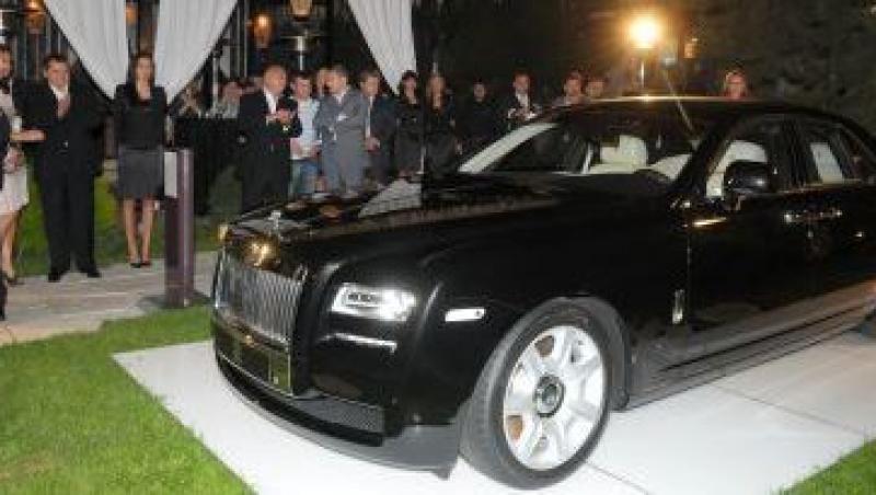 Ghost, noua limuzina de lux Rolls-Royce, lansata in Romania