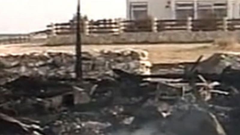 VIDEO! Terase incendiate in Vama Veche