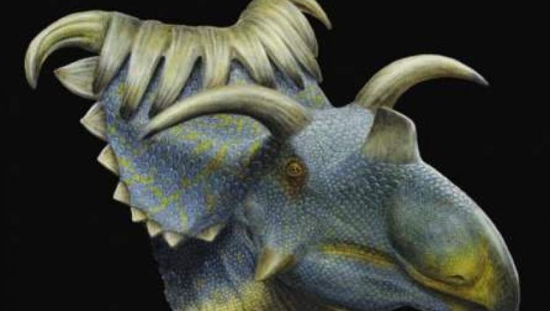 Dinozaur cu 15 coarne, descoperit in SUA