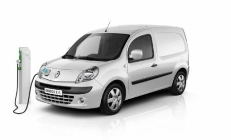 FOTO! Renault Kangoo Express Z.E., un vehiculul comercial compact in totalitate electric