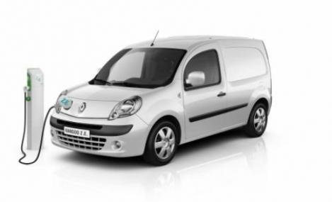 FOTO! Renault Kangoo Express Z.E., un vehiculul comercial compact in totalitate electric