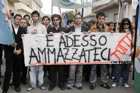 Italia: Demonstratie de amploare impotriva mafiei la Reggio Calabria